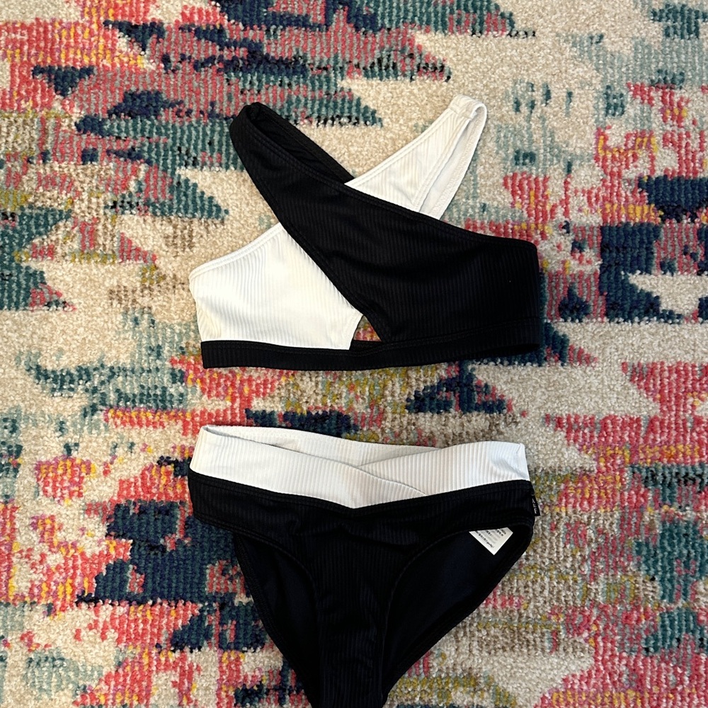 Abercrombie Kids Black and White Bikini
